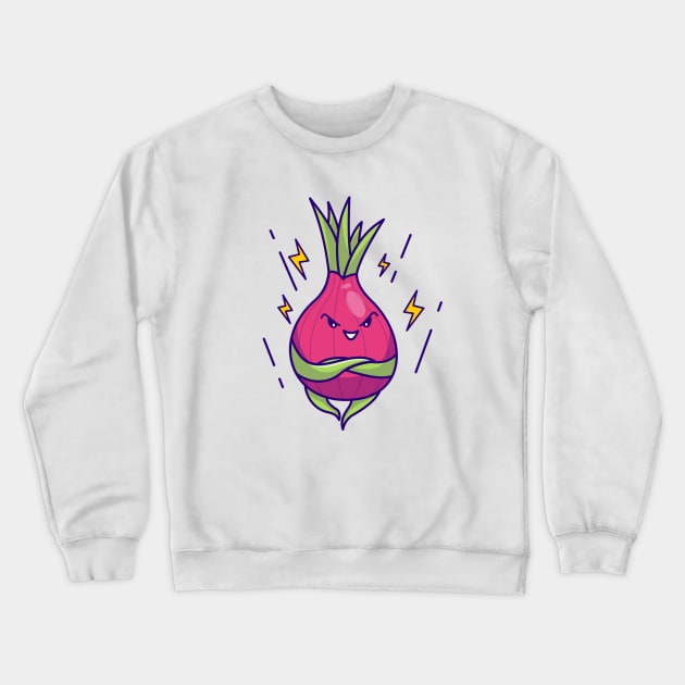 Super Radish Crewneck Sweatshirt by haallArt